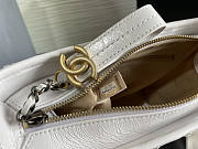 Chanel Gabrielle Rattan White 20x15x8cm - 2