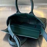 Bottega Veneta Mini East-West Arco Tote Green 22x11x5.5cm - 2