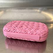 Bottega Veneta Knot Pink 19x11.5x5cm - 5