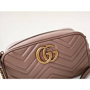 Gucci Marmont Rose Pink 24x7x12cm - 3