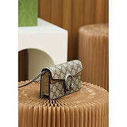 Gucci Dionysus GG Super Mini Bag Taupe 16.5x10x4cm - 4