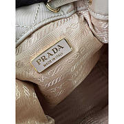 Prada Re-Edition 1995 Chaine Re-Nylon Shoulder Bag Beige 22.5x17.5x12cm - 2