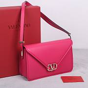 Valentino Garavani Shoulder Letter Bag Pink 24x15.5x7cm - 3