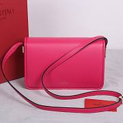 Valentino Garavani Shoulder Letter Bag Pink 24x15.5x7cm - 4