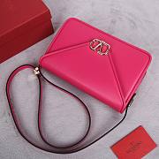 Valentino Garavani Shoulder Letter Bag Pink 24x15.5x7cm - 6