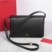 Valentino Garavani Shoulder Letter Bag Black 24x15.5x7cm - 4