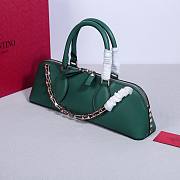 Valentino Garavani Rockstub Green 34x11x8cm - 6