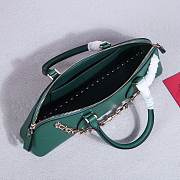 Valentino Garavani Rockstub Green 34x11x8cm - 3