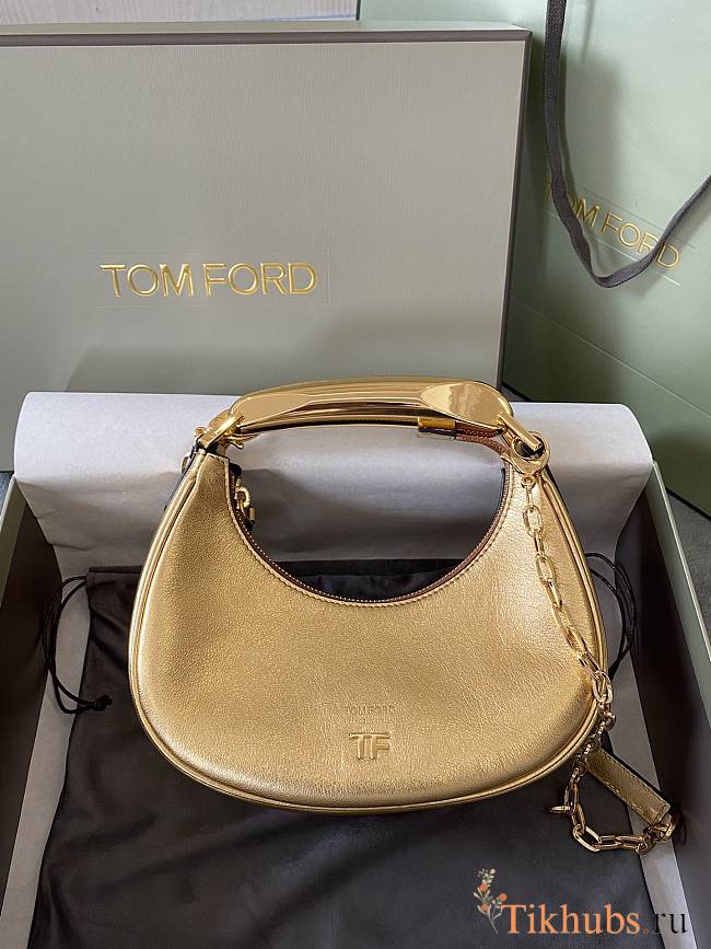 Tom Ford Bianca Bag Gold 22x13x8cm - 1