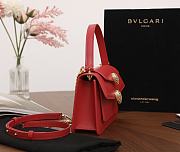 Bvlgari x Alexander Wang Belt Chain Bag Red 18.5x13x6.5cm - 5