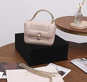 Mary Katrantzou X Bvlgari Top Handle Light Pink 19 x 15 x 6 cm - 1