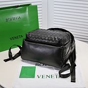 Bottega Venetta Backpack Bag intreciatto Black 43x32cm - 6