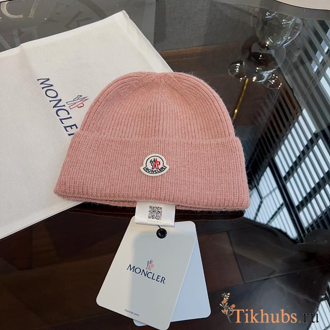 Moncler Pink Beanie - 1