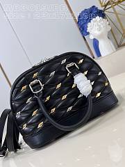 Louis Vuitton LV Alma Black 23x17x11cm - 5