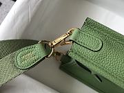 Hermes Mini Evelyne Bag Green Crossbody 18cm - 6