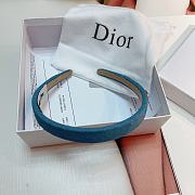 Dior Blue Hairband - 2