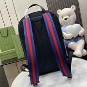 Gucci Backpack GG Black Supreme Canvas 43x28x15.5cm - 5