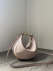 Fendi Fendigraphy Mini Light Pink Bag 20x13x7.5cm - 2