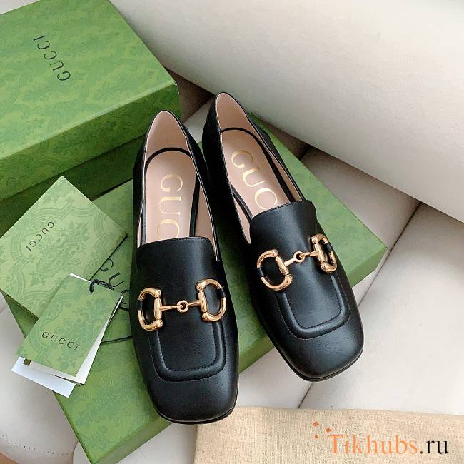 Gucci Ballet Flat With Horsebit Black - 1