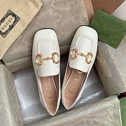 Gucci Ballet Flat With Horsebit White - 2