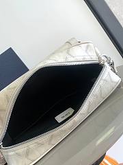 Dior Hit The Road Bag White 26x21x8cm - 6