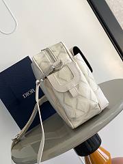 Dior Hit The Road Bag White 26x21x8cm - 5