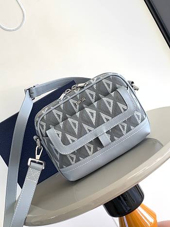 Dior Hit The Road Bag Grey 20.5x15x7cm