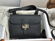 Hermes Sac A Depeches Black 21cm - 1