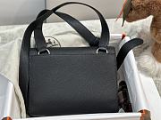 Hermes Sac A Depeches Black 21cm - 2