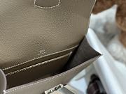 Hermes Sac A Depeches Grey 21cm - 4