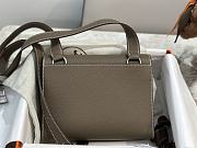 Hermes Sac A Depeches Grey 21cm - 3