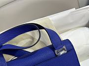 Hermes Sac A Depeches Blue 21cm - 5