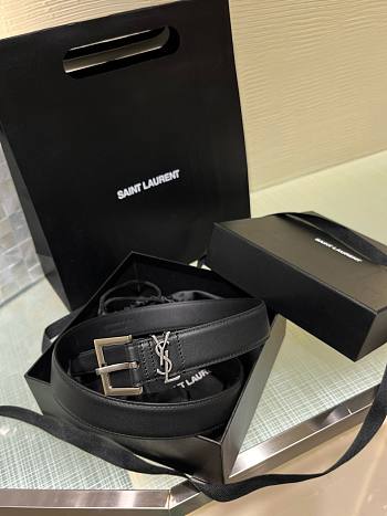 YSL Belt Silver