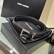 YSL Belt Silver - 3