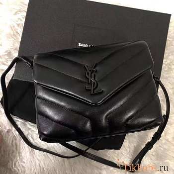 YSL Mini LouLou Toy Bag Black 20x4x14cm