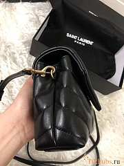 YSL Mini LouLou Toy Bag Black Gold 20x4x14cm - 5