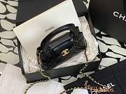 Chanel Kelly Mini Bag Black 13x19x7cm - 3