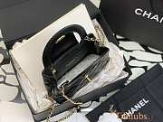 Chanel Kelly Mini Bag Black 13x19x7cm - 2