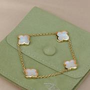 Van Cleef & Arpels 4 Motif Pure Alhambra Mother of Pearl Bracelet - 1