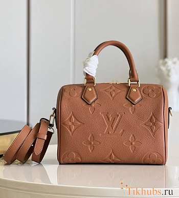 LV Speedy 25 Cognac 25x19x15cm 