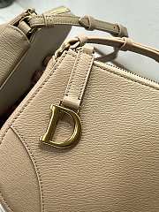 Dior Saddle Shoulder Pouch Yellow Goatskin 20 x 15 x 4 cm - 6