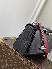 Louis Vuitton LV Twist MM Black Bag 23 x 17 x 9.5 cm - 4