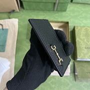 Gucci Card Case Horsebit ‘Black’ 10x7cm - 5