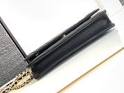 Chanel 24c Wallet On Chain WOC Black 19cm - 6