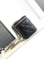 Chanel 24c Vanity Case Black Bag 17cm - 3