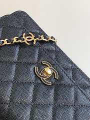 Chanel Wallet On Chain Woc Black Caviar 19cm - 4