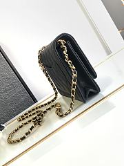 Chanel Wallet On Chain Woc Black Caviar 19cm - 2