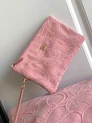 Chanel Handbag 22 Pink 35x37x7cm - 3