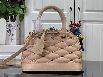 Louis Vuitton LV Alma Beige BB 23.5 x 17.5 x 11.5 cm