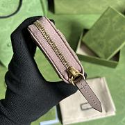 Gucci Marmont Wallet Rose 11.5x8.5x3cm - 3